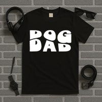 Dog Dad Retro Funny Pod T-Shirt