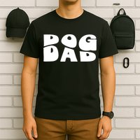 Dog Dad Retro Funny Pod T-Shirt