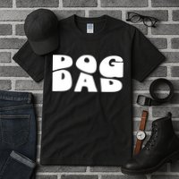 Dog Dad Retro Funny Pod Tall T-Shirt