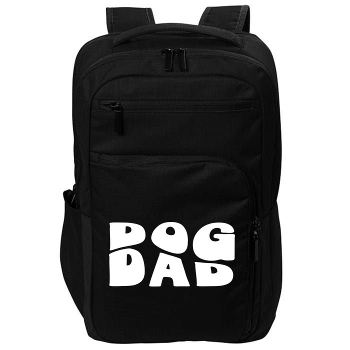 Dog Dad Retro Funny Pod Impact Tech Backpack