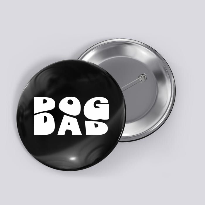 Dog Dad Retro Funny Pod Button