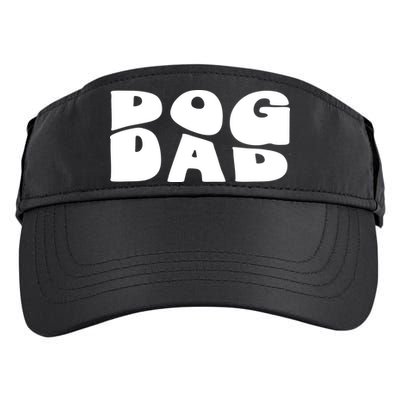 Dog Dad Retro Funny Pod Adult Drive Performance Visor