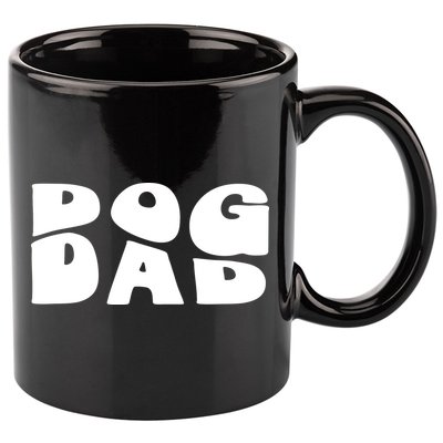 Dog Dad Retro Funny Pod 11oz C Handle Ceramic Mug