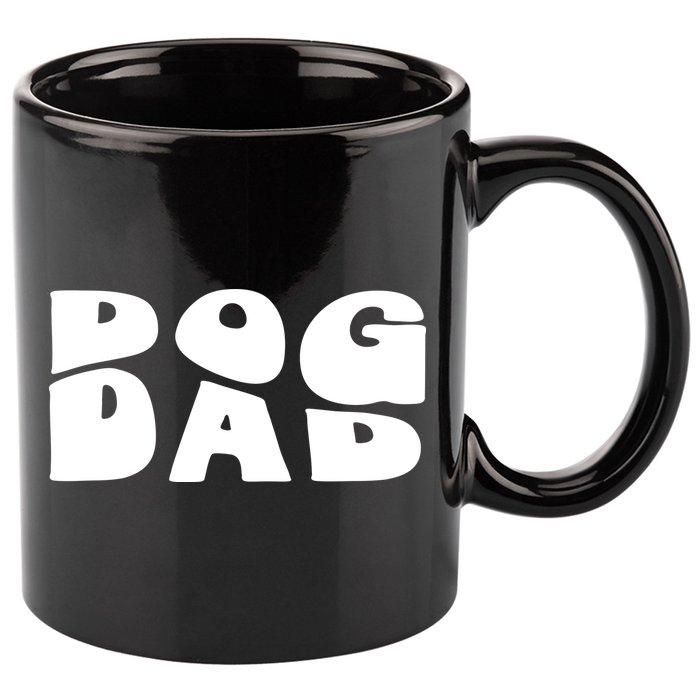 Dog Dad Retro Funny Pod 11oz C Handle Ceramic Mug