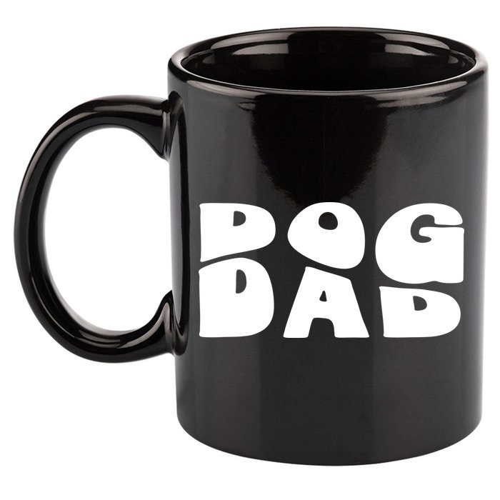 Dog Dad Retro Funny Pod 11oz C Handle Ceramic Mug