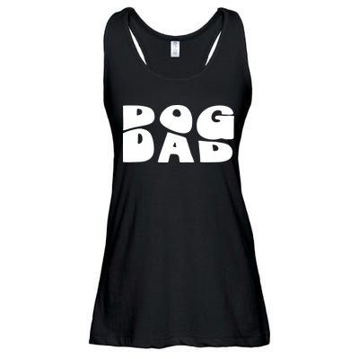 Dog Dad Retro Funny Pod Ladies Essential Flowy Tank
