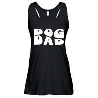 Dog Dad Retro Funny Pod Ladies Essential Flowy Tank