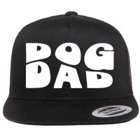 Dog Dad Retro Funny Pod Flatbill Hat
