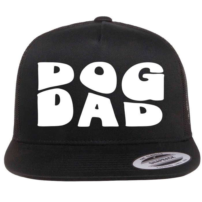Dog Dad Retro Funny Pod Flatbill Hat