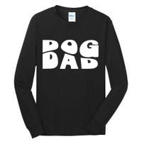 Dog Dad Retro Funny Pod Tall Long Sleeve T-Shirt