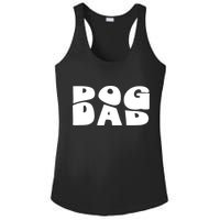 Dog Dad Retro Funny Pod Ladies PosiCharge Competitor Racerback Tank