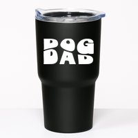 Dog Dad Retro Funny Pod Tumbler