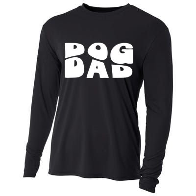 Dog Dad Retro Funny Pod Cooling Performance Long Sleeve Crew