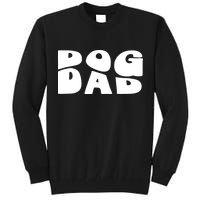 Dog Dad Retro Funny Pod Tall Sweatshirt