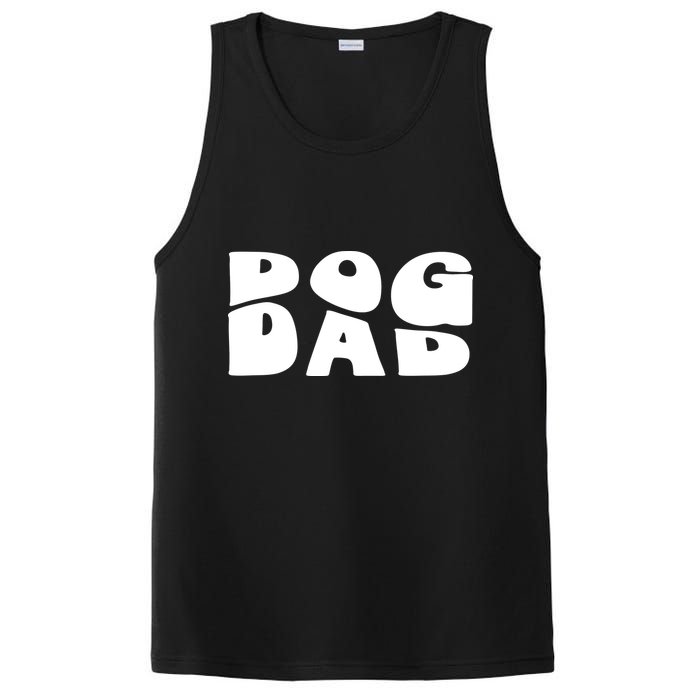 Dog Dad Retro Funny Pod PosiCharge Competitor Tank