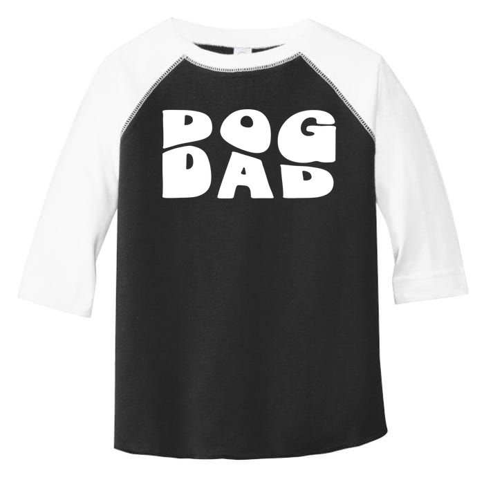 Dog Dad Retro Funny Pod Toddler Fine Jersey T-Shirt