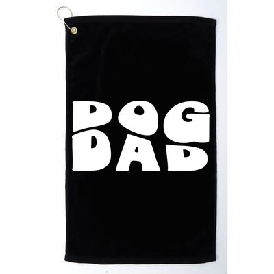 Dog Dad Retro Funny Pod Golf Towel