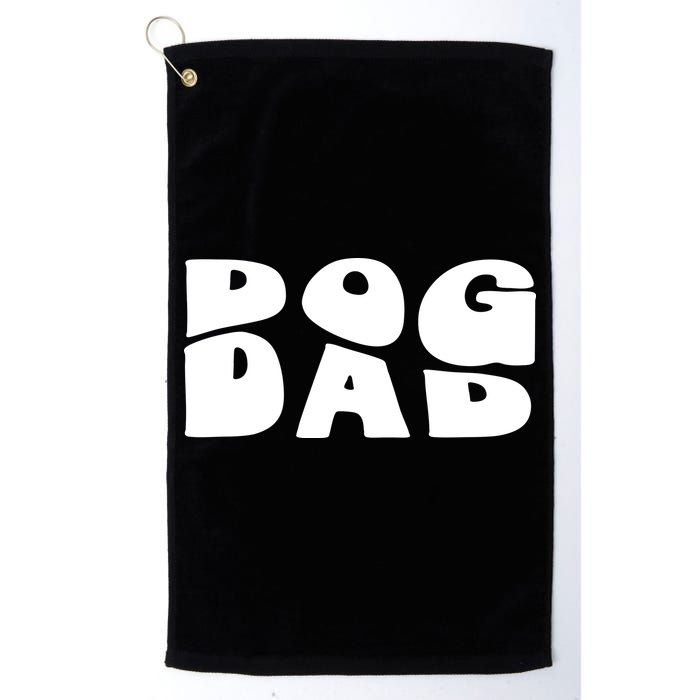 Dog Dad Retro Funny Pod Golf Towel