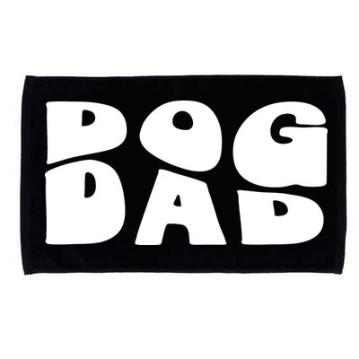 Dog Dad Retro Funny Pod Microfiber Hand Towel