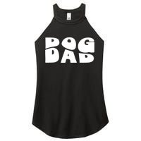 Dog Dad Retro Funny Pod Women's Perfect Tri Rocker Tank