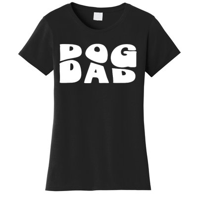 Dog Dad Retro Funny Pod Women's T-Shirt