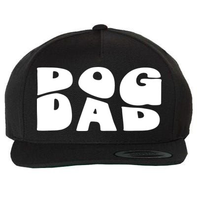 Dog Dad Retro Funny Pod Wool Snapback Cap