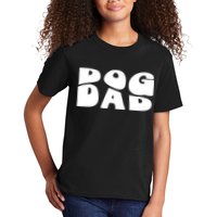 Dog Dad Retro Funny Pod Kids T-Shirt