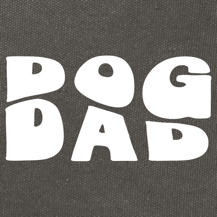 Dog Dad Retro Funny Pod Cotton Canvas Backpack