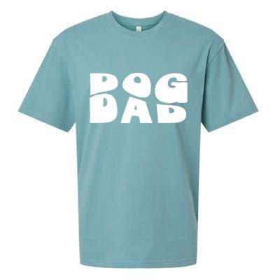 Dog Dad Retro Funny Pod Sueded Cloud Jersey T-Shirt