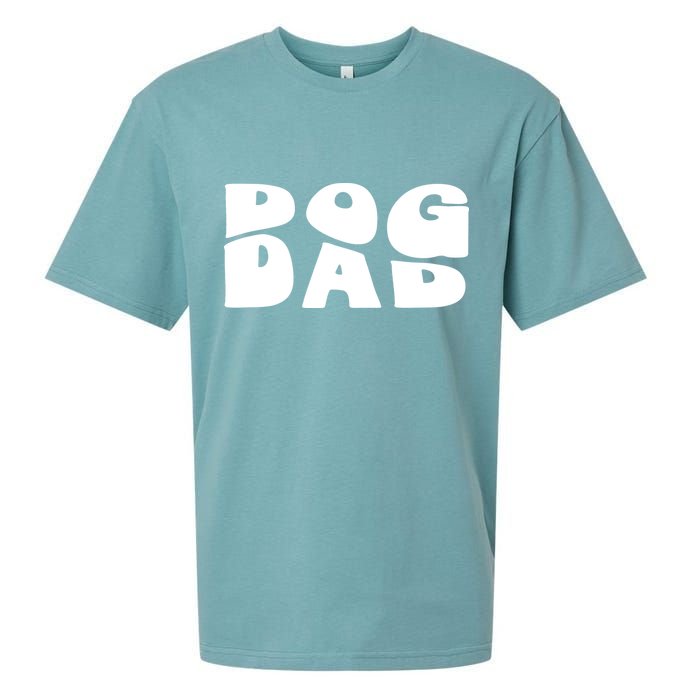 Dog Dad Retro Funny Pod Sueded Cloud Jersey T-Shirt