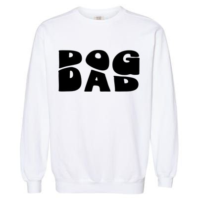 Dog Dad Retro Funny Pod Garment-Dyed Sweatshirt