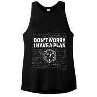 D.20 Dice Roll 1 Funny Dungeon Gamer Critical Fail Dragon Ladies PosiCharge Tri-Blend Wicking Tank