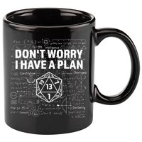 D.20 Dice Roll 1 Funny Dungeon Gamer Critical Fail Dragon 11oz C Handle Ceramic Mug