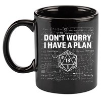 D.20 Dice Roll 1 Funny Dungeon Gamer Critical Fail Dragon 11oz C Handle Ceramic Mug