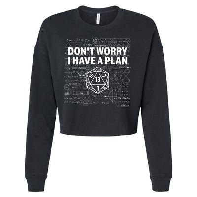 D.20 Dice Roll 1 Funny Dungeon Gamer Critical Fail Dragon Cropped Pullover Crew