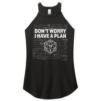 D.20 Dice Roll 1 Funny Dungeon Gamer Critical Fail Dragon Women's Perfect Tri Rocker Tank