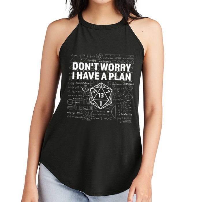 D.20 Dice Roll 1 Funny Dungeon Gamer Critical Fail Dragon Women's Perfect Tri Rocker Tank