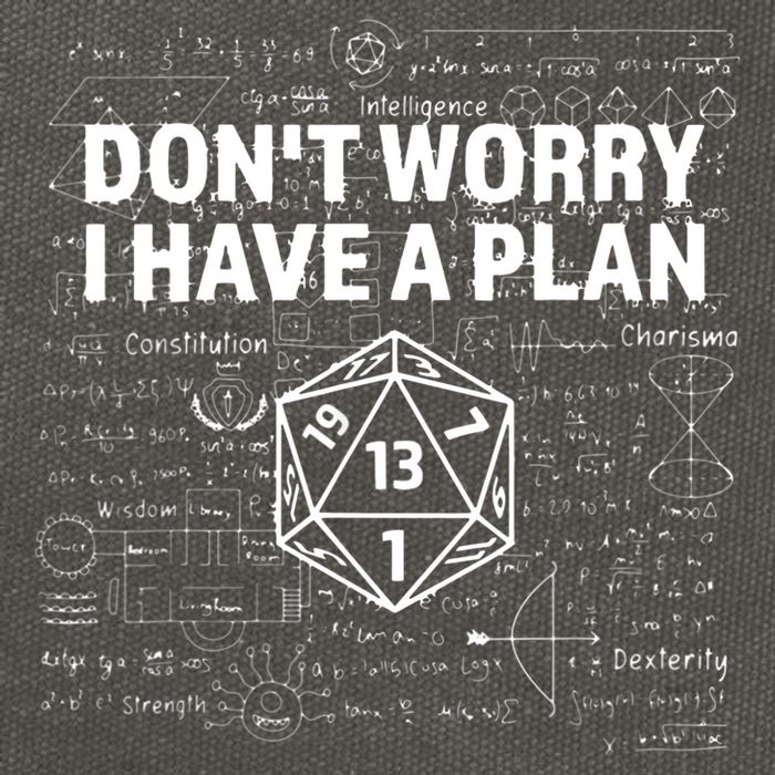 D.20 Dice Roll 1 Funny Dungeon Gamer Critical Fail Dragon Cotton Canvas Backpack