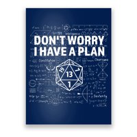 D.20 Dice Roll 1 Funny Dungeon Gamer Critical Fail Dragon Poster