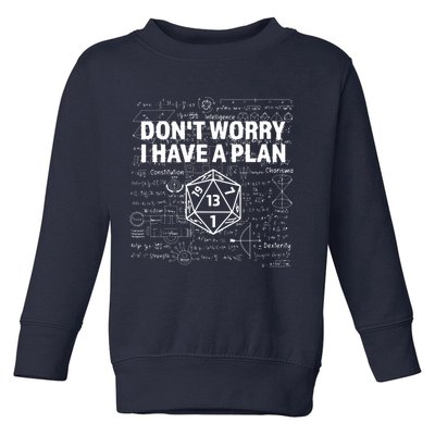 D.20 Dice Roll 1 Funny Dungeon Gamer Critical Fail Dragon Toddler Sweatshirt