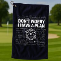 D.20 Dice Roll 1 Funny Dungeon Gamer Critical Fail Dragon Golf Towel