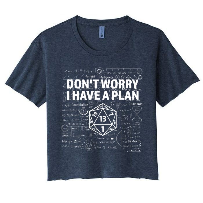 D.20 Dice Roll 1 Funny Dungeon Gamer Critical Fail Dragon Women's Crop Top Tee