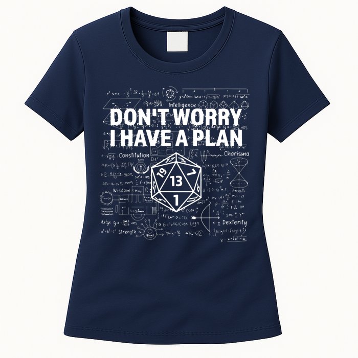 D.20 Dice Roll 1 Funny Dungeon Gamer Critical Fail Dragon Womens T-Shirt