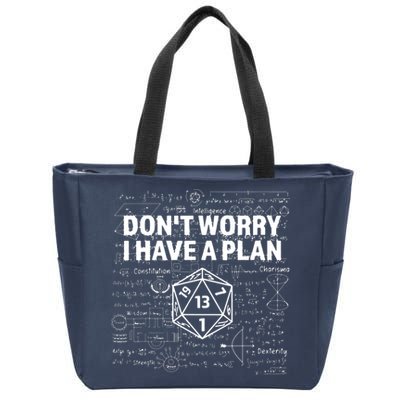 D.20 Dice Roll 1 Funny Dungeon Gamer Critical Fail Dragon Zip Tote Bag