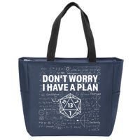D.20 Dice Roll 1 Funny Dungeon Gamer Critical Fail Dragon Zip Tote Bag