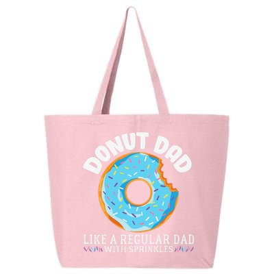 Donut Dad Regular Dad With Sprinkles Father's Day 25L Jumbo Tote