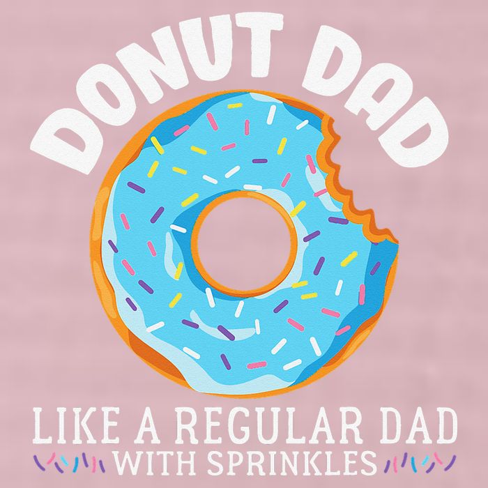 Donut Dad Regular Dad With Sprinkles Father's Day 25L Jumbo Tote