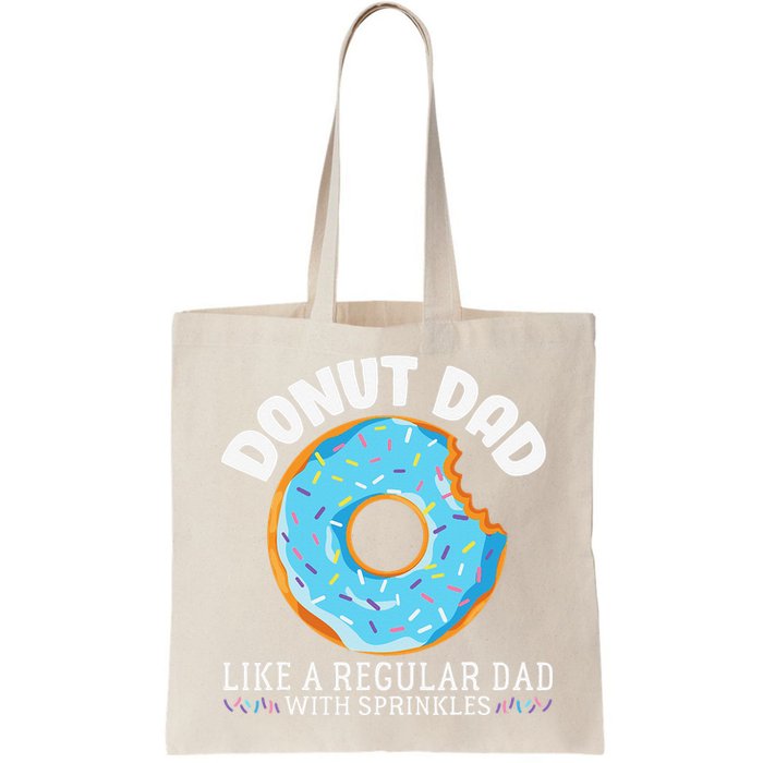 Donut Dad Regular Dad With Sprinkles Father's Day Bag