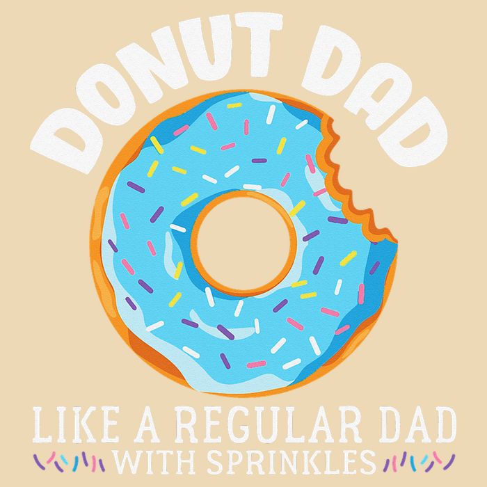 Donut Dad Regular Dad With Sprinkles Father's Day Bag