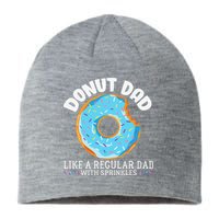 Donut Dad Regular Dad With Sprinkles Father's Day Sustainable Beanie